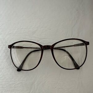 Stylish Vintage Brown Eyeglass Frames